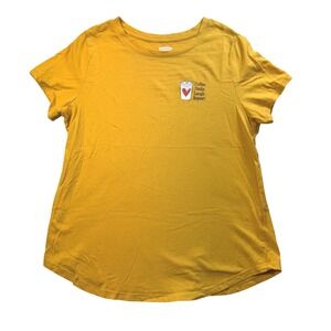 Old‎ Navy Coffee Smile Laugh Repeat Graphic Tee T-Shirt Everyday Wear M